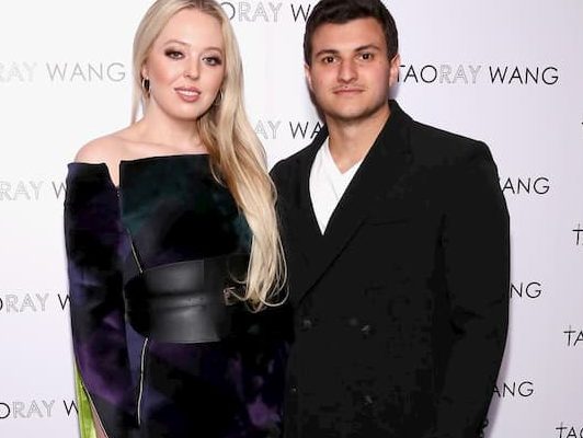Michael Boulos and his fiancee Tiffany Trump