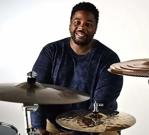 Aaron Spears, Drummer and Producer who has worked with Usher, Ariana Grande and many other pop stars